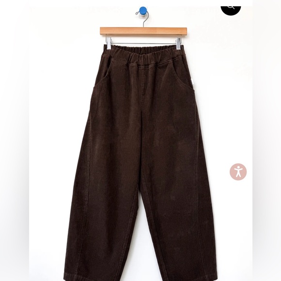 Le Bon Shoppe Corduroy Arc Pants — Brown - Picture 3 of 5